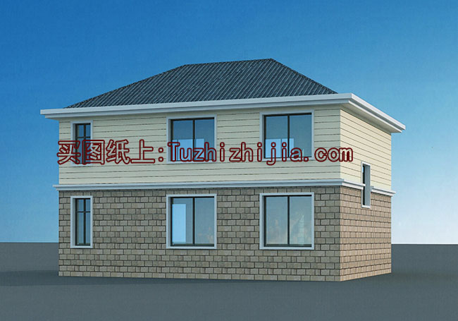 私家二層農(nóng)村自建房設(shè)計圖及效果圖，造價20萬左右