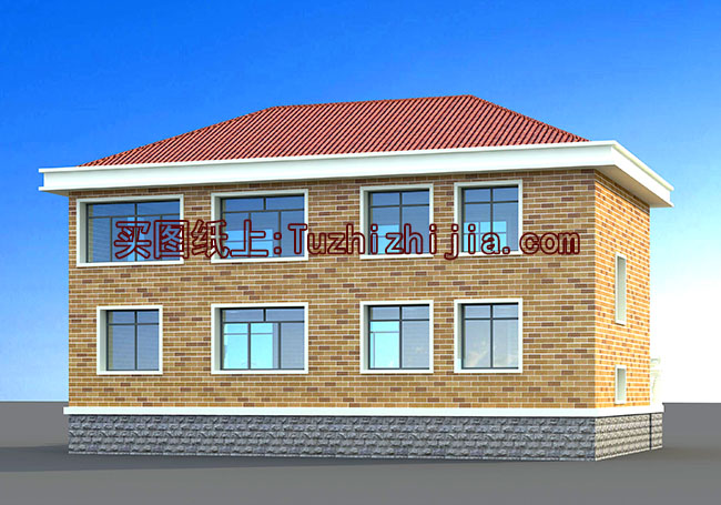 四間兩層樓房設計圖，含外觀圖片