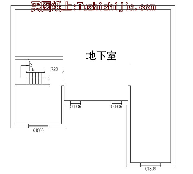 二層帶地下室樓房設(shè)計(jì)方案，效果圖+全套施工圖