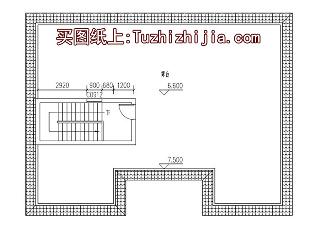 二層帶地下室樓房設(shè)計(jì)方案，效果圖+全套施工圖