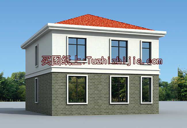 農(nóng)村15萬元二層小樓圖，經(jīng)濟(jì)實(shí)用小別墅設(shè)計(jì)圖