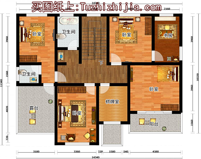 農(nóng)村二層半別墅圖片大全，二層半別墅設(shè)計圖推薦