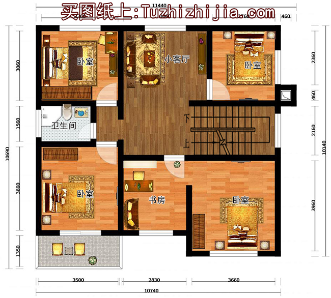 10萬農(nóng)村別墅設(shè)計圖小戶型，經(jīng)濟、耐看、實用