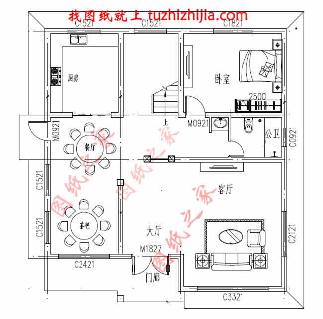 130平米徽式古典風(fēng)格的三層自建房屋別墅設(shè)計(jì)圖紙，戶型合極佳，適合居住