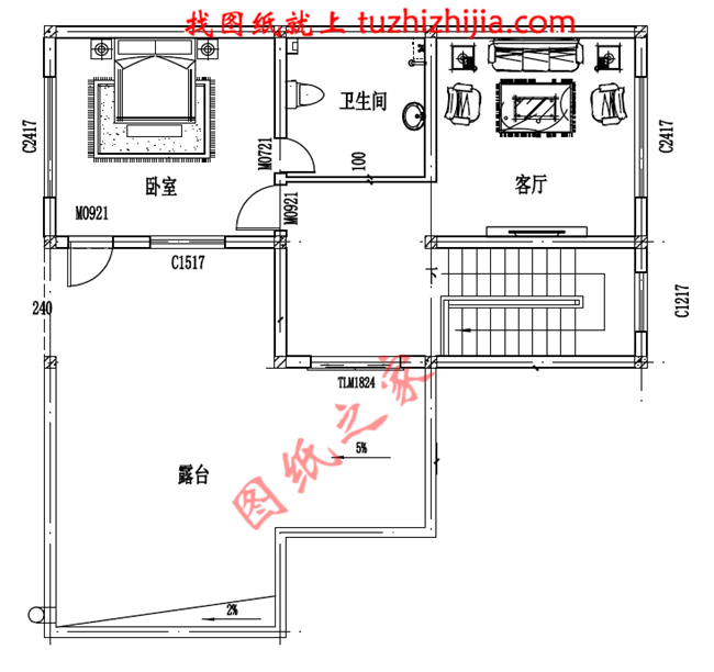 最新140平米三層自建房屋設(shè)計(jì)圖紙，本戶型帶小院