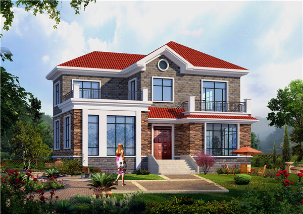 農(nóng)村20萬元二層小樓圖，老百姓也能建的起