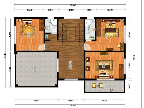 農(nóng)村20萬元二層小樓圖，老百姓也能建的起