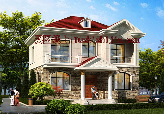 農(nóng)村20萬元二層小樓圖，老百姓也能建的起