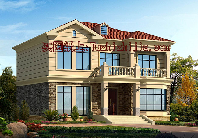 農(nóng)村20萬元二層小樓圖，老百姓也能建的起