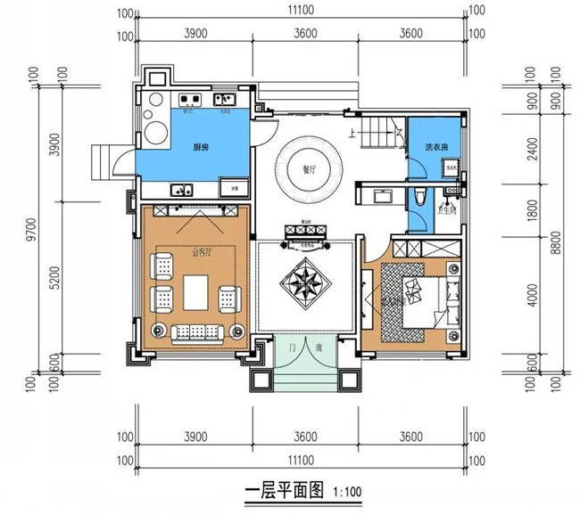 3款100平方米房屋設(shè)計圖，你覺得哪款最受歡迎？