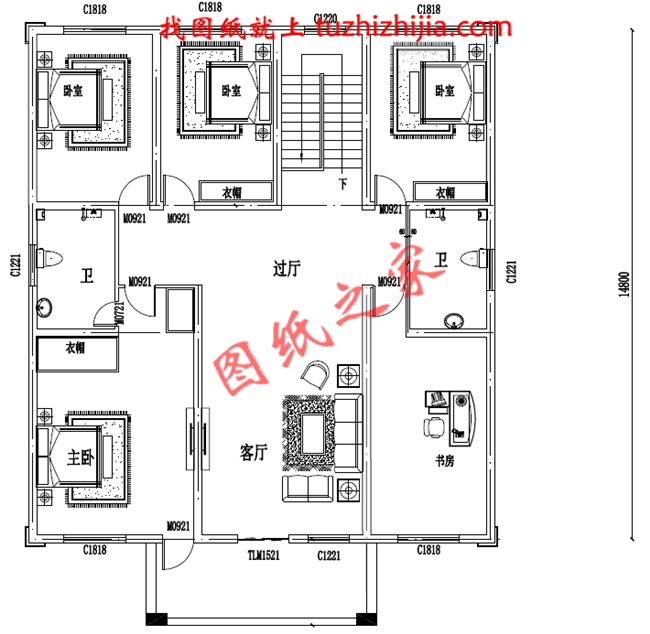 三層農(nóng)村小別墅設(shè)計(jì)圖，占地200平米，陽光大氣