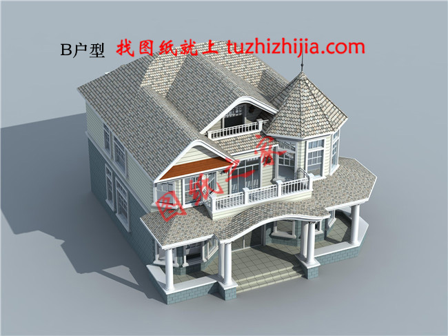 二層農(nóng)村小別墅，占地160平方米，今年最接地氣的農(nóng)村小別墅