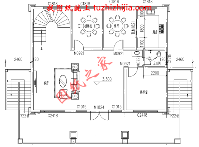 160平米三層別墅設(shè)計圖，功能齊全，外觀漂亮，適合和父母同住