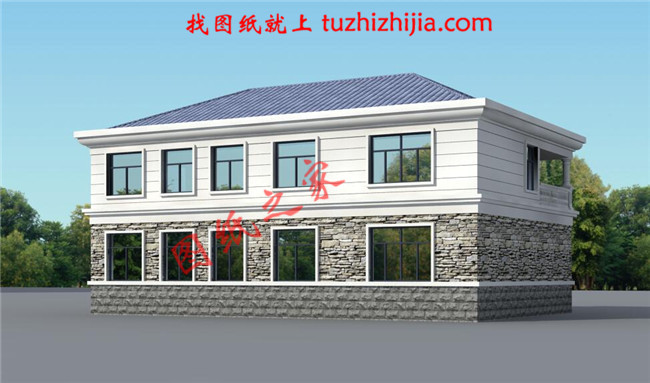 簡約大氣170平米二層別墅設(shè)計圖，戶型布局經(jīng)典、實用，二樓空間利用率高，布局巧妙