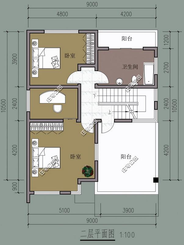 5套占地150平別墅設(shè)計(jì)方案圖，看完肯定不想城里買(mǎi)房了