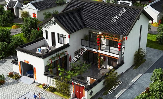 5套占地150平別墅設(shè)計(jì)方案圖，看完肯定不想城里買(mǎi)房了