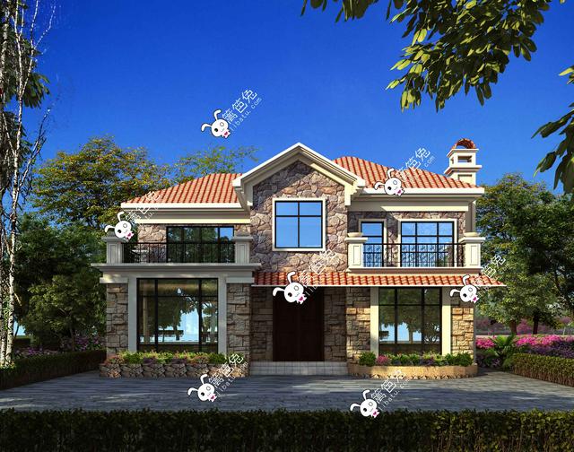 3套最受歡迎的兩層自建房別墅設(shè)計(jì)圖，你喜歡哪套？