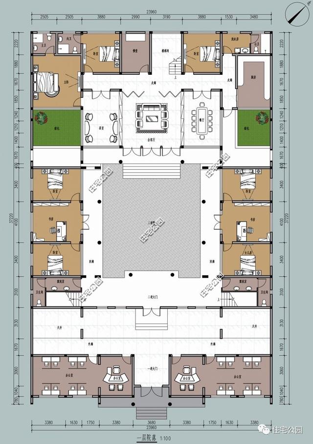 想建四合院？3套四合院設(shè)計方案，看完直拍手