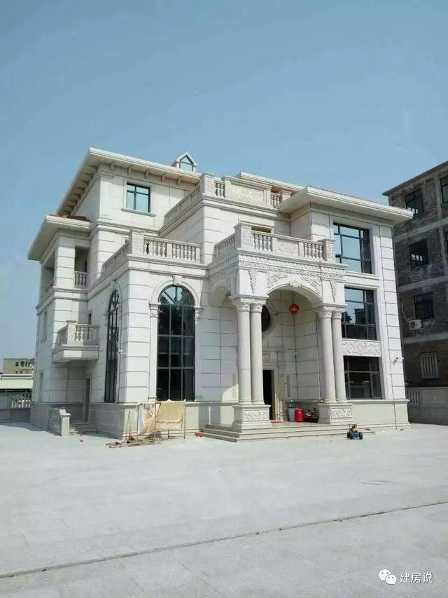 幾套農(nóng)村自建高端別墅實景圖，看看這才叫別墅