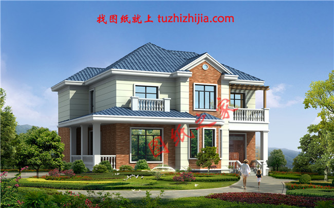 二層農(nóng)村小別墅設(shè)計圖，造價經(jīng)濟(jì)實惠，參考價30萬以內(nèi)