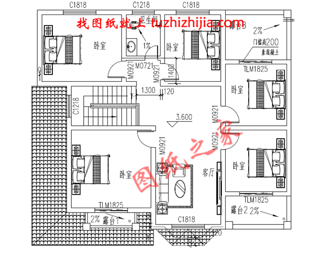 二層農(nóng)村小別墅設(shè)計圖，造價經(jīng)濟(jì)實惠，參考價30萬以內(nèi)