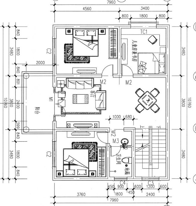 不攀比，80平方米房屋設(shè)計圖精選，夠用、經(jīng)濟就好