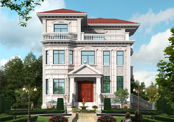 帶地下室新農(nóng)村三層房屋圖紙，高大上的外觀，內(nèi)部布局合理，經(jīng)典的造型