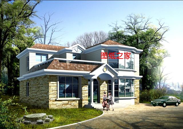 6款20萬農(nóng)村小別墅設(shè)計方案，第三款最受歡迎？