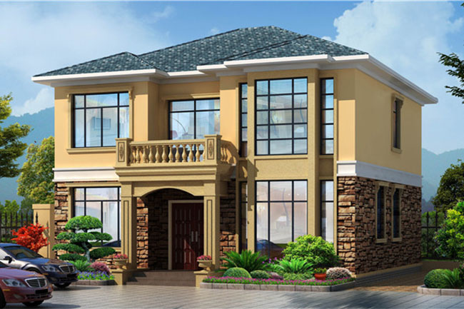 5套120平農(nóng)村小別墅設(shè)計圖，款款經(jīng)典、實用