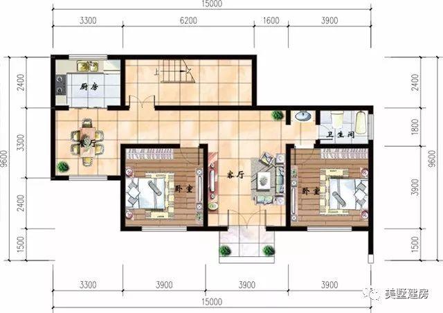 農(nóng)村13萬(wàn)元二層小樓設(shè)計(jì)圖，超有設(shè)計(jì)感的小戶(hù)型