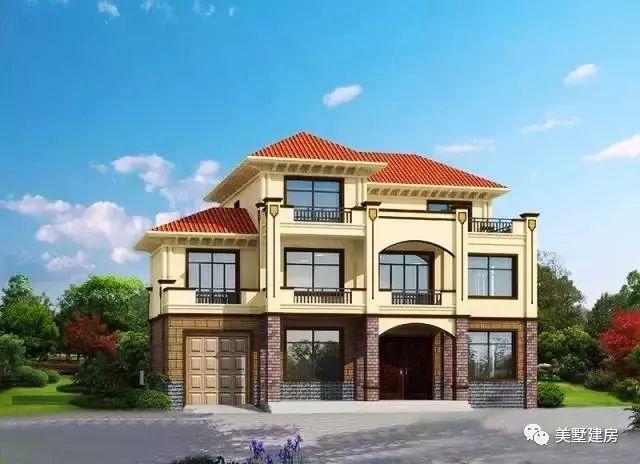 漂亮的三層農(nóng)村自建樓房戶(hù)型，80%的人看了都贊！