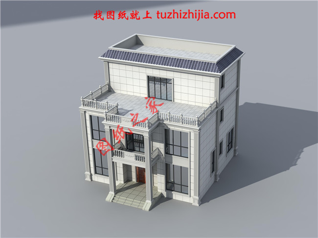 2018新款三層農(nóng)村小別墅設(shè)計(jì)圖紙，戶型方正，四平八穩(wěn)，建好了之后以后的日子里肯定順風(fēng)順?biāo)? /></p>
<p align=