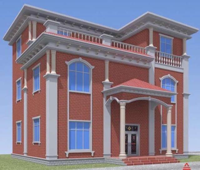 2024年新款三層別墅設(shè)計(jì)方案，建好村里都來(lái)觀(guān)賞