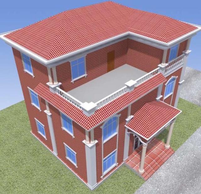 2024年新款三層別墅設(shè)計(jì)方案，建好村里都來(lái)觀(guān)賞