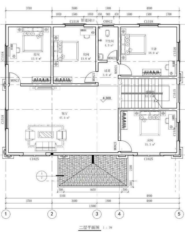 2024年新款三層別墅設(shè)計(jì)方案，建好村里都來(lái)觀(guān)賞