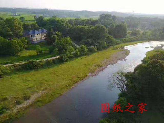 農(nóng)村兄弟自建雙拼別墅實(shí)景圖，全村都拍手叫好