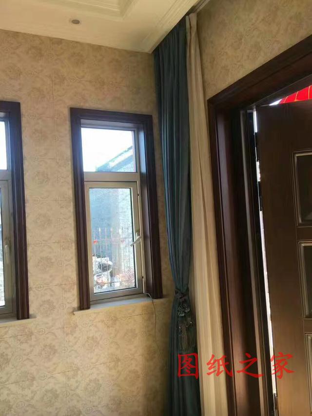 農(nóng)村兄弟自建雙拼別墅實(shí)景圖，全村都拍手叫好