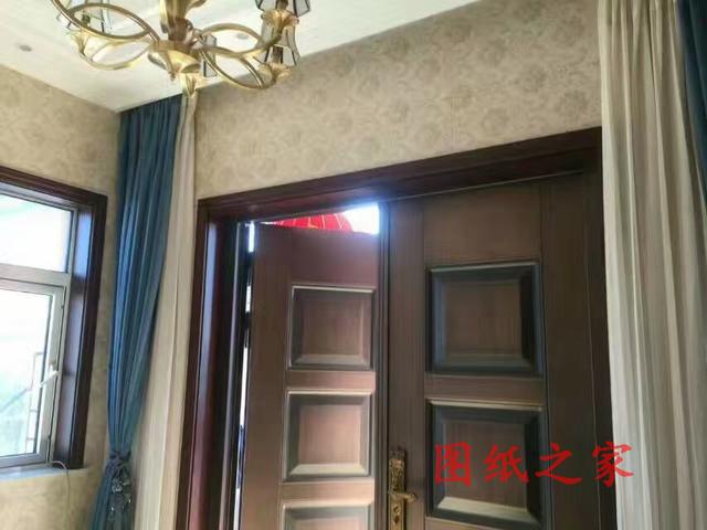 農(nóng)村兄弟自建雙拼別墅實(shí)景圖，全村都拍手叫好