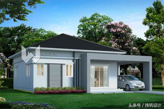 農(nóng)村一層4萬建房設(shè)計(jì)圖，可能嗎？