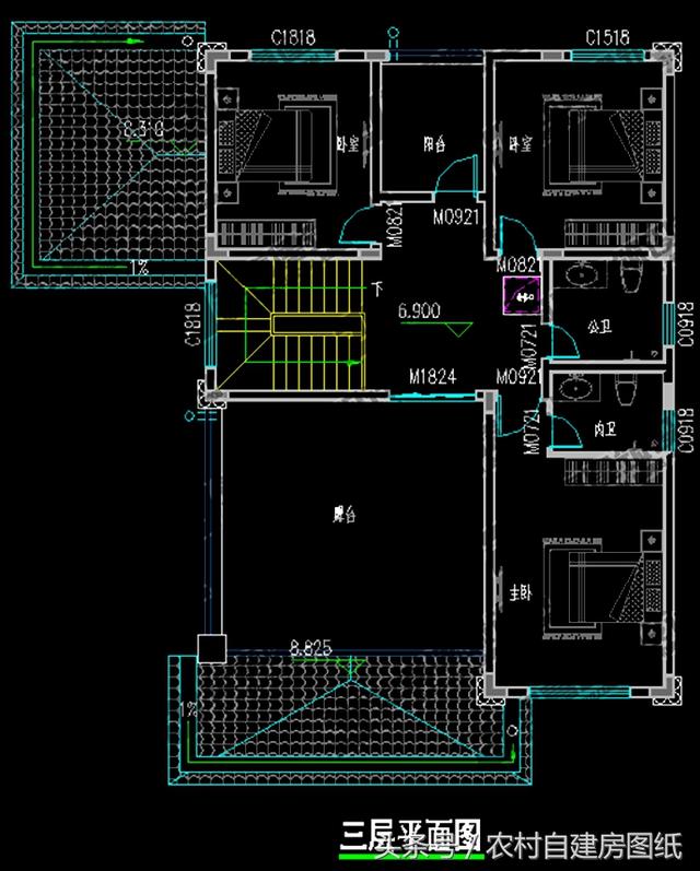 農(nóng)村別墅500套大全中精選7套經(jīng)典方案，你喜歡哪套？