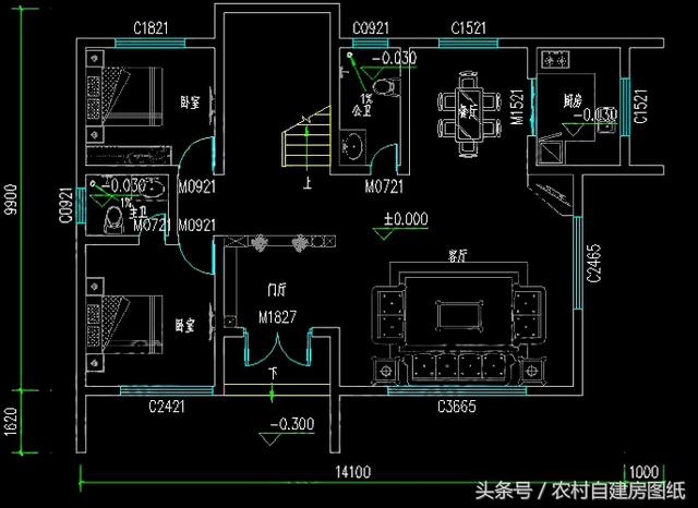 農(nóng)村別墅500套大全中精選7套經(jīng)典方案，你喜歡哪套？