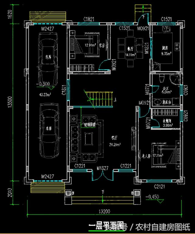 農(nóng)村別墅500套大全中精選7套經(jīng)典方案，你喜歡哪套？