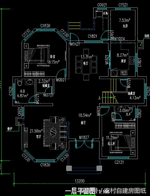 農(nóng)村別墅500套大全中精選7套經(jīng)典方案，你喜歡哪套？