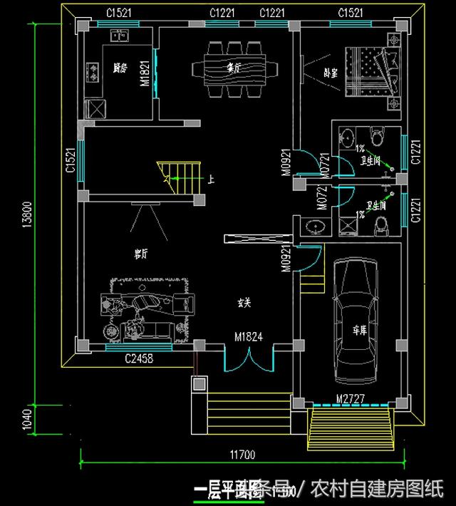 農(nóng)村別墅500套大全中精選7套經(jīng)典方案，你喜歡哪套？