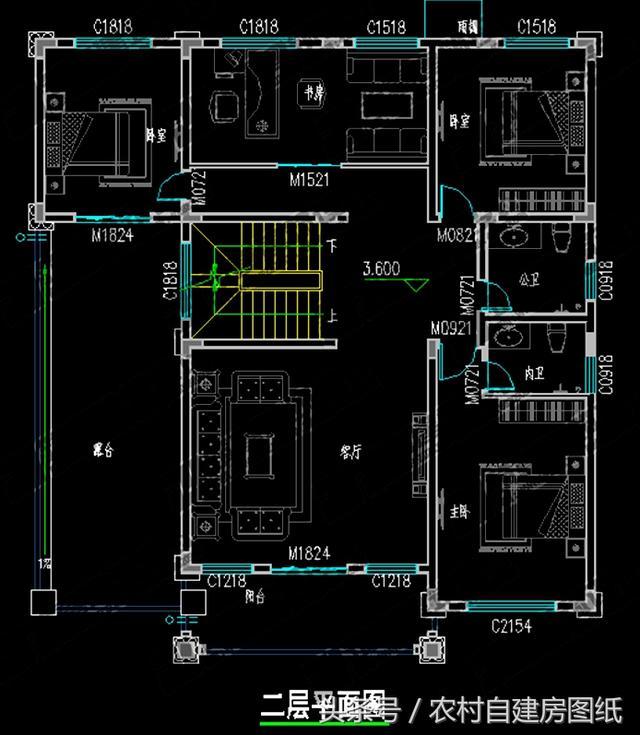 農(nóng)村別墅500套大全中精選7套經(jīng)典方案，你喜歡哪套？
