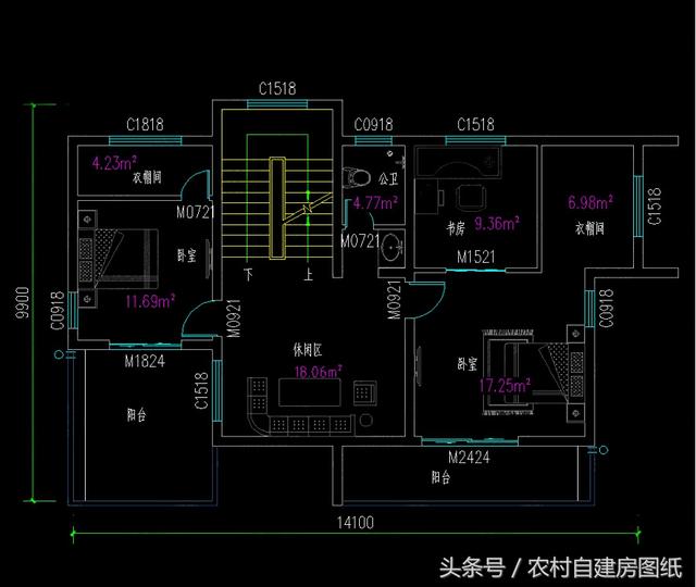 農(nóng)村別墅500套大全中精選7套經(jīng)典方案，你喜歡哪套？