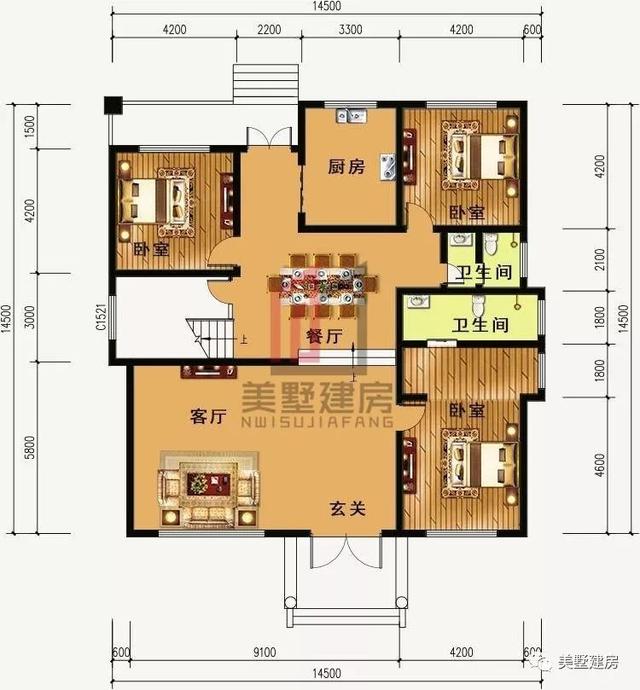 現(xiàn)代又美觀的兩層復(fù)式小別墅方案，自建房的別錯(cuò)過