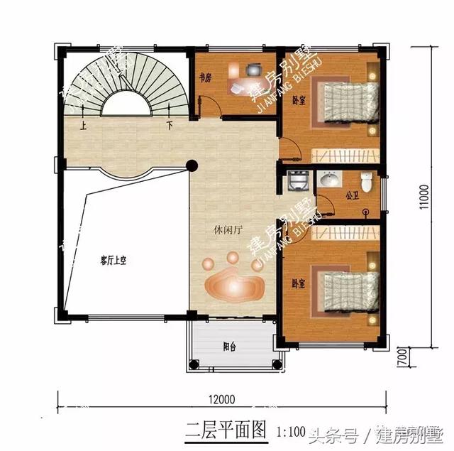 5款開(kāi)間12米的別墅設(shè)計(jì)圖方案，2024年很受歡迎