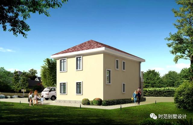 20萬(wàn)就能建的小戶(hù)型二層別墅圖，就20萬(wàn)你沒(méi)看錯(cuò)哦