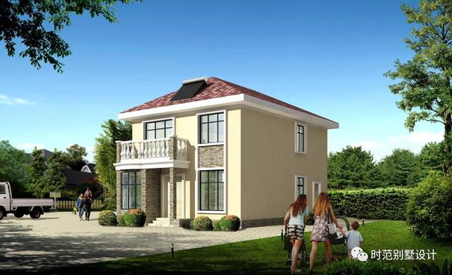 20萬(wàn)就能建的小戶(hù)型二層別墅圖，就20萬(wàn)你沒(méi)看錯(cuò)哦